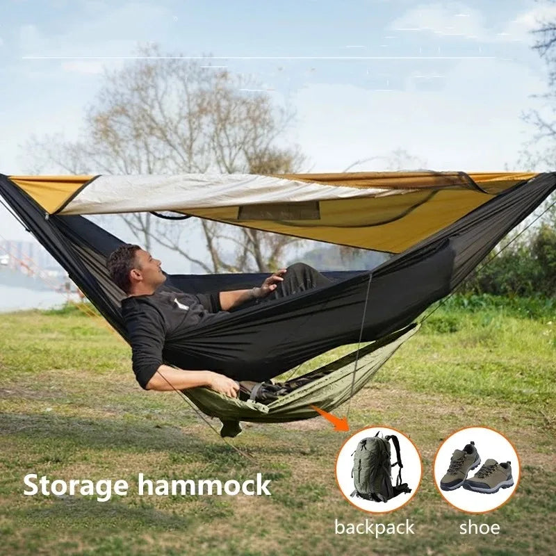 Small Portable Hammocks for Outdoor Storage, Camping, Travel, Waterproof Design, Luxury Comfort, Wholesale Options Available