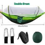 Outdoor Hammock with Mosquito Net, Portable Hanging Bed for Camping, Heavy Duty, Waterproof, Luxury Comfort, Wholesale Options Available