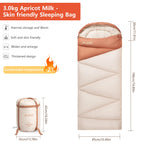 Ultralight Camping Sleeping Bag, Warm Cotton Envelope Design, 4 Season Backpacking Gear for Outdoor Adventures, Wholesale Luxury for Travelers