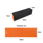 Lightweight Egg Crate Foam Sleeping Pad, 330g Portable Foldable Camping Mat, Moisture Proof Insulation, Ideal for Hiking and Backpacking