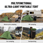 Ultralight Camping Tent for 2 People, Waterproof 20D Fabric, Outdoor Hiking, Travel, Backpacking, Fishing, Wholesale Luxury Option