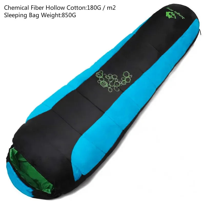 Sleeping Bag, Thick Four-Hole Cotton Filling, Winter Thermal Comfort, Camping Travel Gear, Luxury Wholesale for Outdoor Enthusiasts