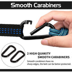 Double Person Parachute Hammock, Solid Color, Heavy Duty With Straps, Black Carabiner, Camping Outdoor Furniture, Luxury Experience, Wholesale Offer