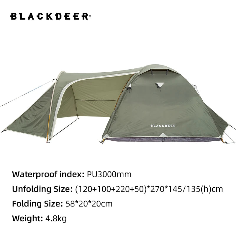 Backpacking Tent for 2-3 People, Waterproof Double Layer, 4 Season Outdoor Camping, Winter Skirt, Heavy Duty, Luxury Wholesale