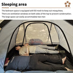 Fireproof Winter Tent for 2 Persons, Waterproof Tunnel Dome with Stove Jack, 4 Season Camping Gear, Luxury Wholesale for Hiking and Outdoor Adventures