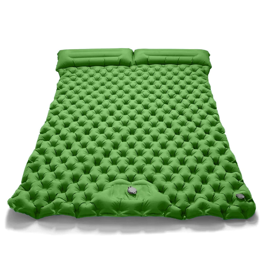 Double Inflatable Mattress, Extra Wide Sleeping Pad for Camping, Ultralight Folding Bed, Waterproof Car Travel Mat, Wholesale Luxury