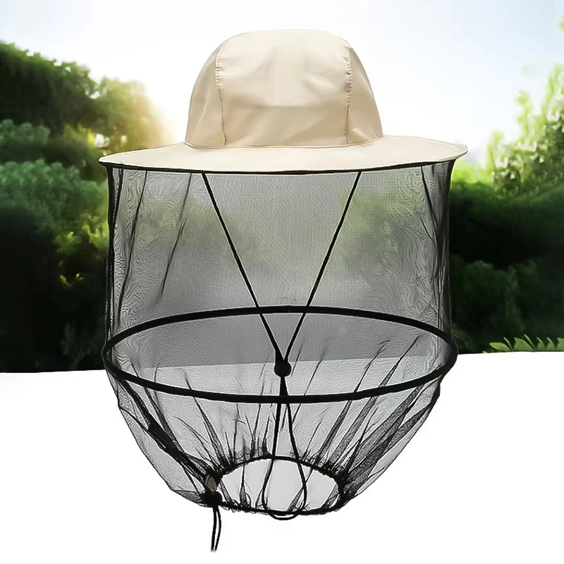 Fishing and Camping Cap With Mosquito Net, UV Protection, Mesh Sunshade Hat For Men, Women, Outdoor Activities, Luxury Wholesale