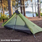 Camping Tent for Ultralight Outdoor Use, 1 Person Rodless Design, Waterproof 15D Silnylon, 3/4 Season, Luxury Quality, Wholesale Availability