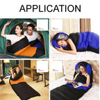USB Heated Sleeping Bag for Camping, Ultralight Down Cotton Pad, Thermal Mattress for Outdoor Use, Luxury Comfort, Wholesale Options Available