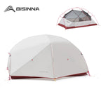 Ultralight Two-Person Camping Tent, 20D 380T Nylon, Double Layer Waterproof, Ideal for Hiking and Travel, Wholesale Luxury with Free Mat