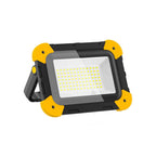 LED Work Spotlight, Portable Rechargeable Flood Light, 5 Mode Heavy Duty Design, Waterproof Camping Lamp for Garage, Fishing, Workshop