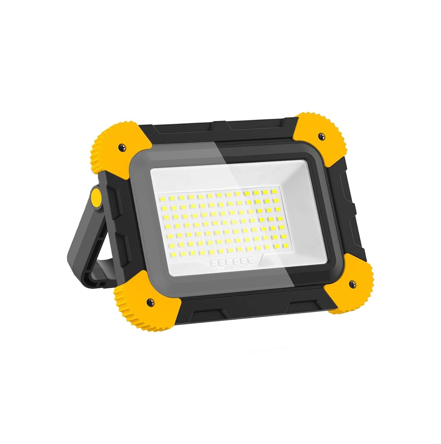 LED Work Spotlight, Portable Rechargeable Flood Light, 5 Mode Heavy Duty Design, Waterproof Camping Lamp for Garage, Fishing, Workshop
