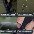Camping Hammock with Mosquito Net, Lightweight 210T Nylon, Travel Essential for Outdoor Adventures, Luxury Comfort, Wholesale Prices
