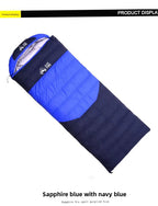 Goose Down Sleeping Bag, Black Fire Light Warm Camping Bag, Waterproof Adult Envelope for Outdoor Use, Luxury Wholesale Travel Gear