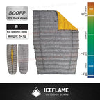 Down Quilt, Ultralight Duck Down Sleeping Bag, Waterproof, Multifunctional, Outdoor Camping Gear, For Men and Women, Wholesale Luxury