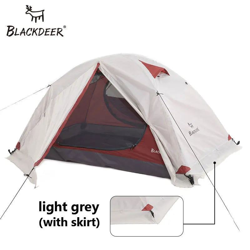 Backpacking Tent for 2-3 People, Waterproof Double Layer, 4 Season Winter Skirt, Outdoor Camping, Hiking Survival Gear, Wholesale Luxury