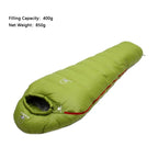 Adult Mummy Style Sleeping Bag, Warm Goose Down Filled, 3 Season Thermal, Lightweight Camping Gear, Wholesale for Travel, Durable with 3 Thicknesses