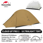 Ultralight Camping Tent for 2 People, Waterproof 20D Fabric, Outdoor Hiking, Travel, Backpacking, Fishing, Wholesale Luxury Option