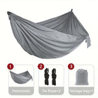 Hammock with Straps, Lightweight and Durable Outdoor Lounge Chairs, Perfect for Beach Picnics or Hiking, Luxury Comfort, Wholesale Options Available