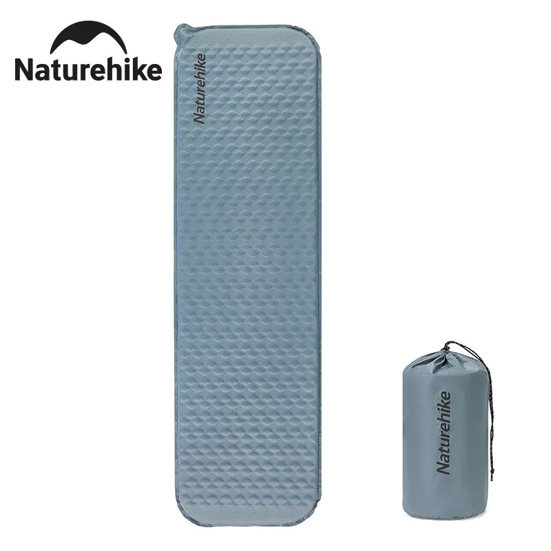 Inflatable Air Mattress Sleeping Pad, Ultralight Foam Camping Gear, Waterproof and Portable for Backpacking and Hiking, Travel Essentials
