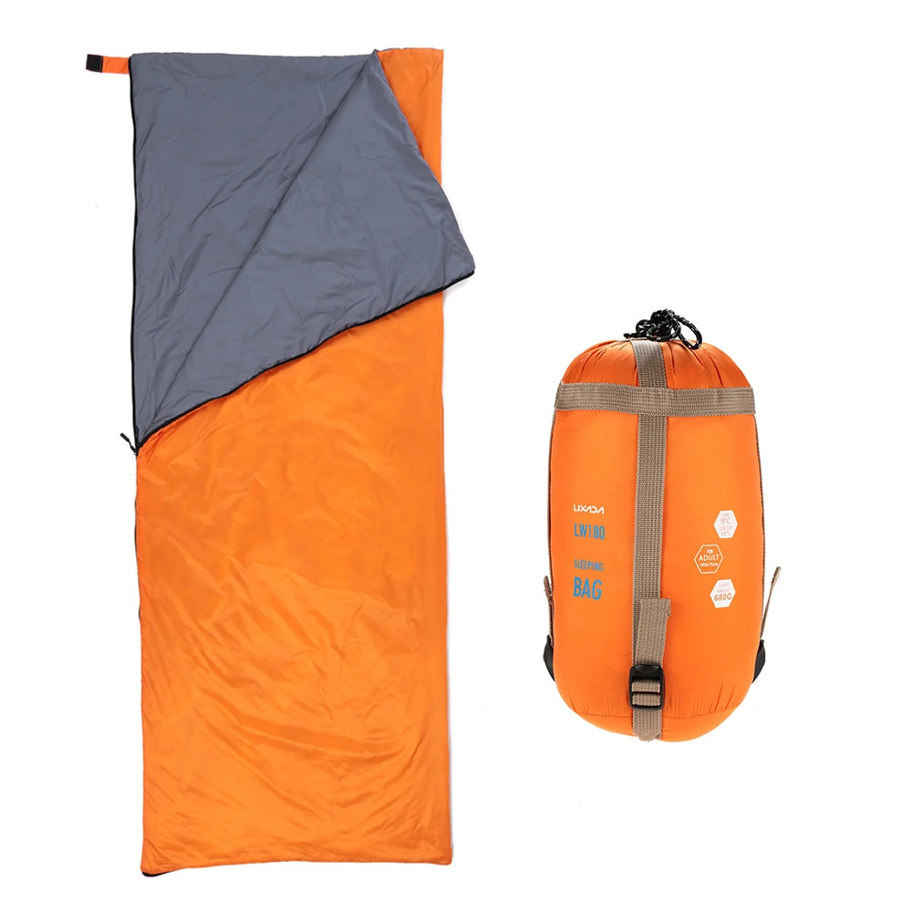 Envelope Sleeping Bag, Ultralight 190*75cm, Waterproof, Compact Travel Gear for Adults, Luxury Comfort, Wholesale Mini Walking Beach Sleeping Bags