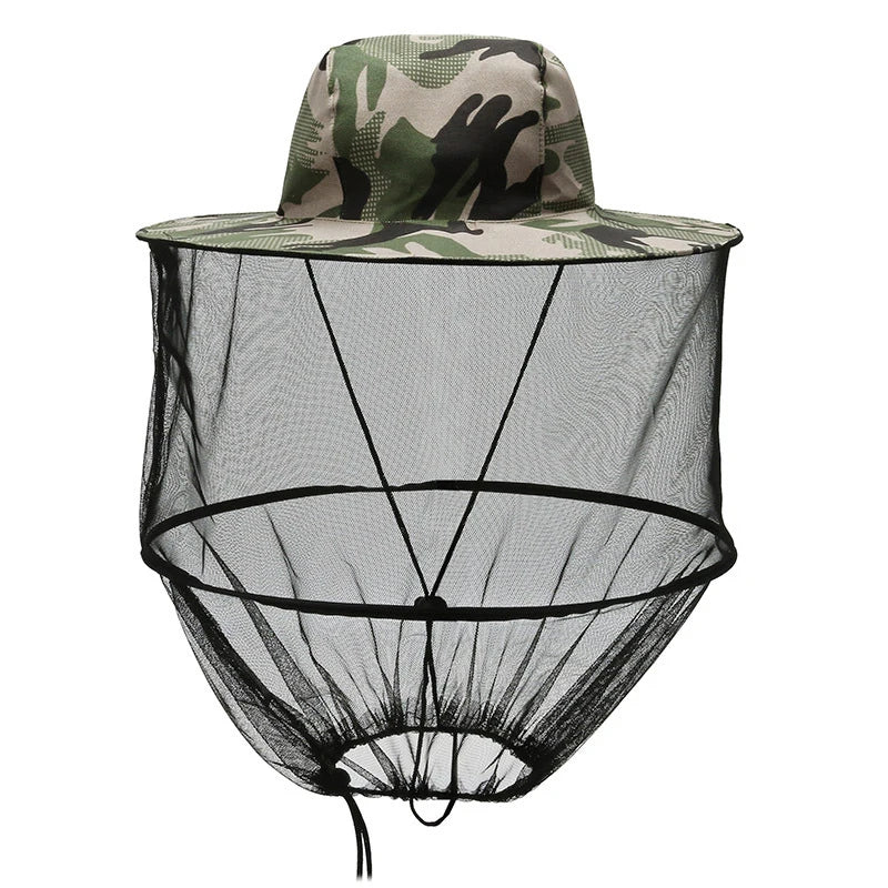 Fishing and Camping Cap With Mosquito Net, UV Protection, Mesh Sunshade Hat For Men, Women, Outdoor Activities, Luxury Wholesale
