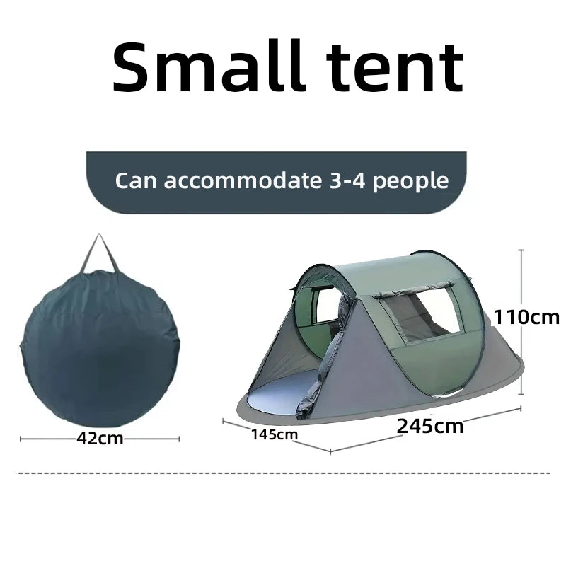Quick Opening Waterproof Camping Tent for 5-8 People, Fully Automatic Pop-Up, Luxury Design, Durable Material, Wholesale Pricing, Outdoor Adventures