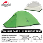 Ultralight Camping Tent for 2 People, Waterproof 20D Fabric, Outdoor Hiking, Travel, Backpacking, Fishing, Wholesale Luxury Option