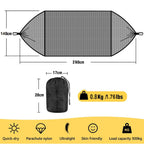 Lightweight Camping Hammock with Mosquito Net, Durable 210T Parachute Nylon, Breathable Fabric for Outdoor Adventures, Luxury Wholesale Options