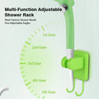 Camping Shower Pump, Portable RV Outdoor Shower Kit with Full Screen Digital Display, Adjustable 6000mAh Rechargeable, Lightweight