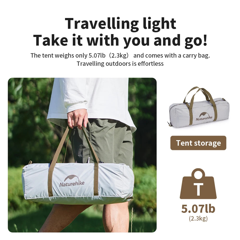 Camping Tent for 2-3 People, Waterproof UPF50+, Ultralight Portable Hiking Shelter, Outdoor Trekking Luxury Wholesale Gear for Adventurers