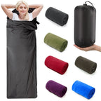 Fleece Sleeping Bag, Portable Ultra-Light Polar Travel Sheets, Warm Camping Bed Liner for Adults, Luxury Wholesale Outdoor Gear